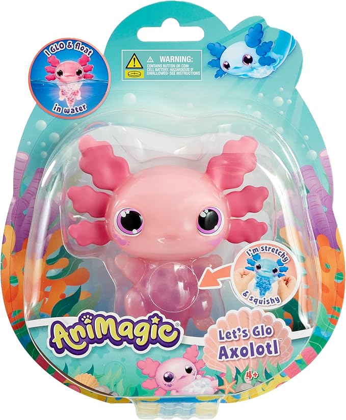 Buy Animagic Lets Glo Axolotl Toy (Sold Separately Subject To Availability) | Yallatoys.com
