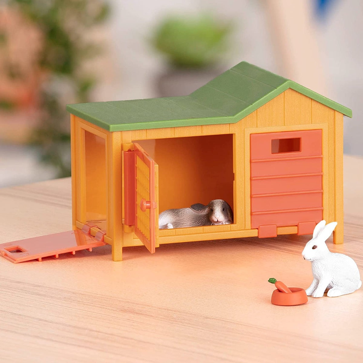 Buy Terra Bunny Hutch Rabbit Toy Animal Figure Playset | Yallatoys.com