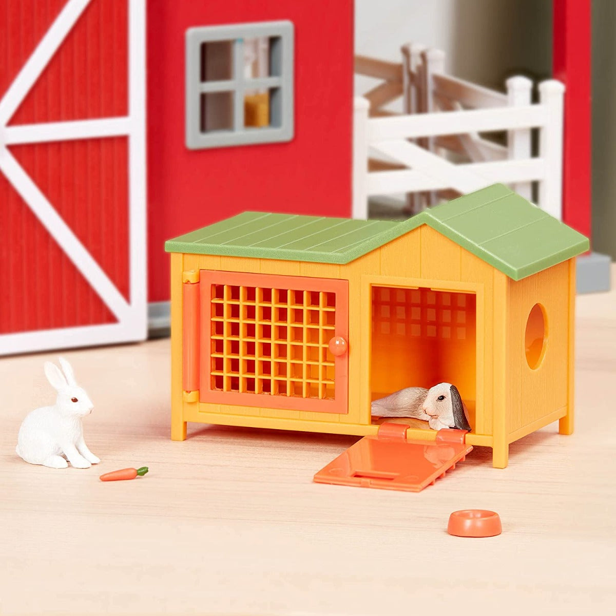 Buy Terra Bunny Hutch Rabbit Toy Animal Figure Playset | Yallatoys.com