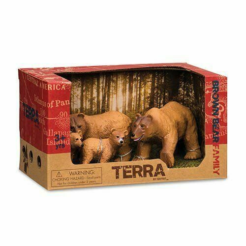 Buy Terra Brown Bear Family | Yallatoys.com