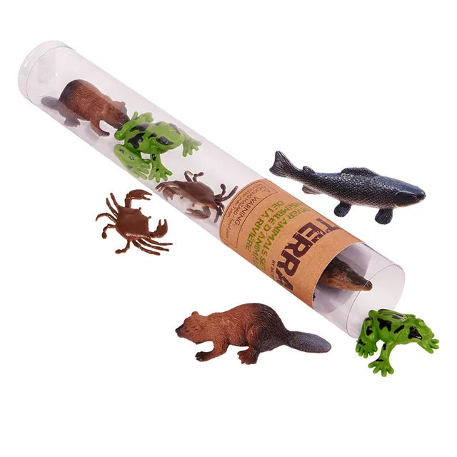 Buy Terra River Animals Play Set 8-12 CM | Yallatoys.com