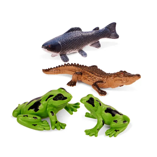 Buy Terra River Animals Play Set 8-12 CM | Yallatoys.com