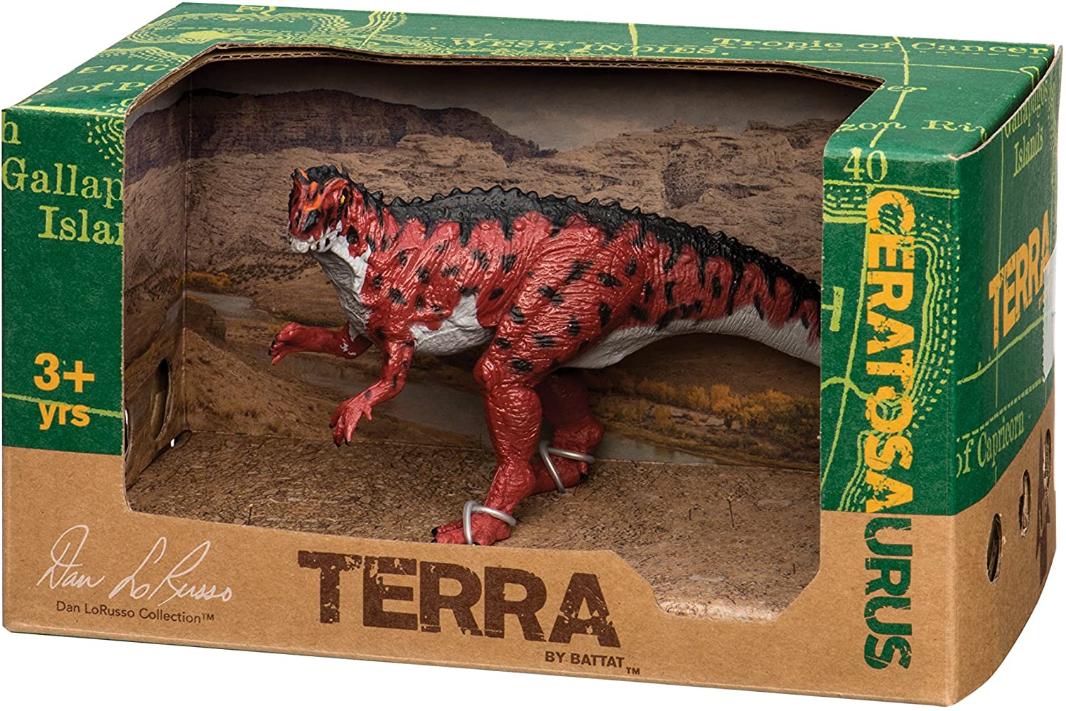 Buy Terra Ceratosaurus Nasicornis Dinosaur Figure | Yallatoys.com