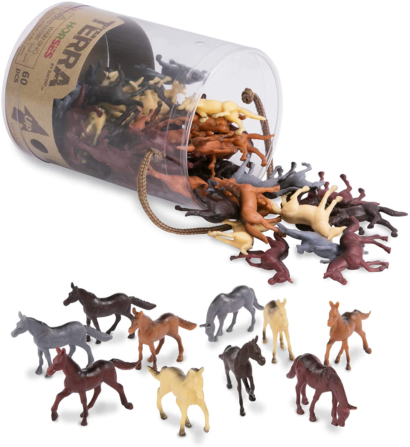 Buy Terra Horses In Tube | Yallatoys.com