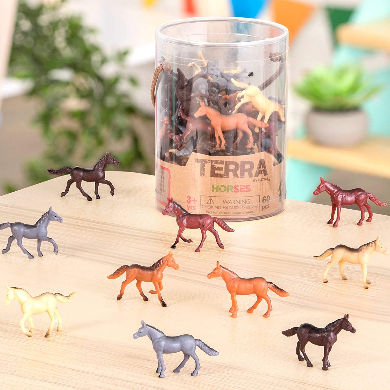 Buy Terra Horses In Tube | Yallatoys.com