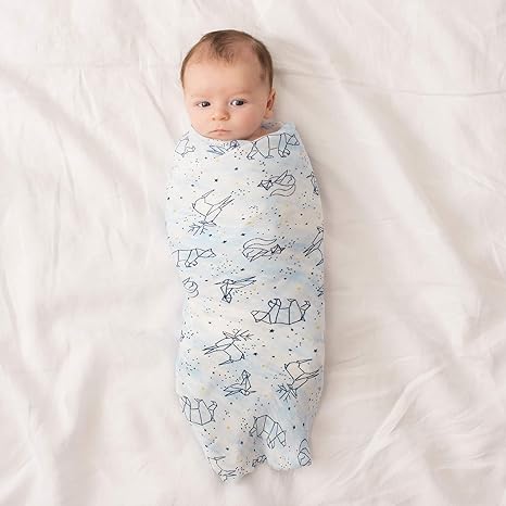 Aden + Anais Silky Soft Large Swaddles Stargaze 3pcs aden + anais Yallatoys