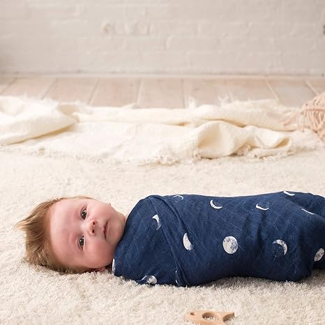Aden + Anais Silky Soft Large Swaddles Stargaze 3pcs aden + anais Yallatoys