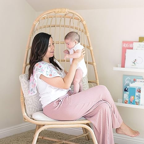 Aden + Anais Cotton Muslin Burpy Bibs Ma Fleur 2pcs aden + anais Yallatoys