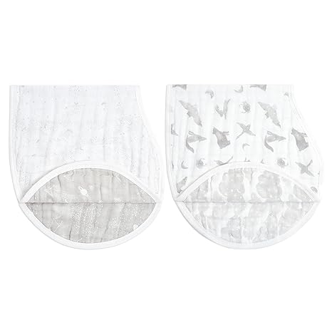 Aden + Anais Muslin Burpy Bib Map The Stars 2pcs aden + anais Yallatoys
