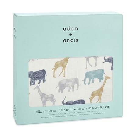 Aden + Anais Silky Soft Dream Blanket Expedition aden + anais Yallatoys