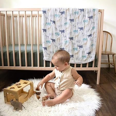 Aden + Anais Silky Soft Dream Blanket Expedition aden + anais Yallatoys