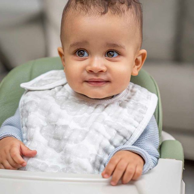 Aden + Anais Organic Cotton Snap Bib Map The Stars 3pcs aden + anais Yallatoys
