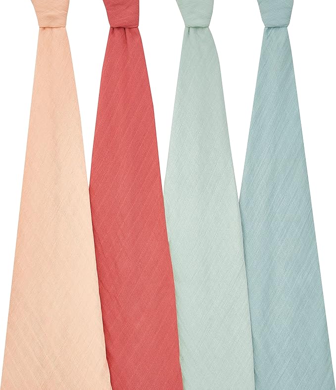 Aden + Anais Mother Earth Organic Cotton Swaddle Large 4pcs aden + anais Yallatoys