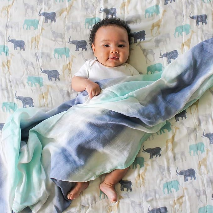 Aden + Anais Silky Large Swaddles Soft Expedition 3pcs aden + anais Yallatoys