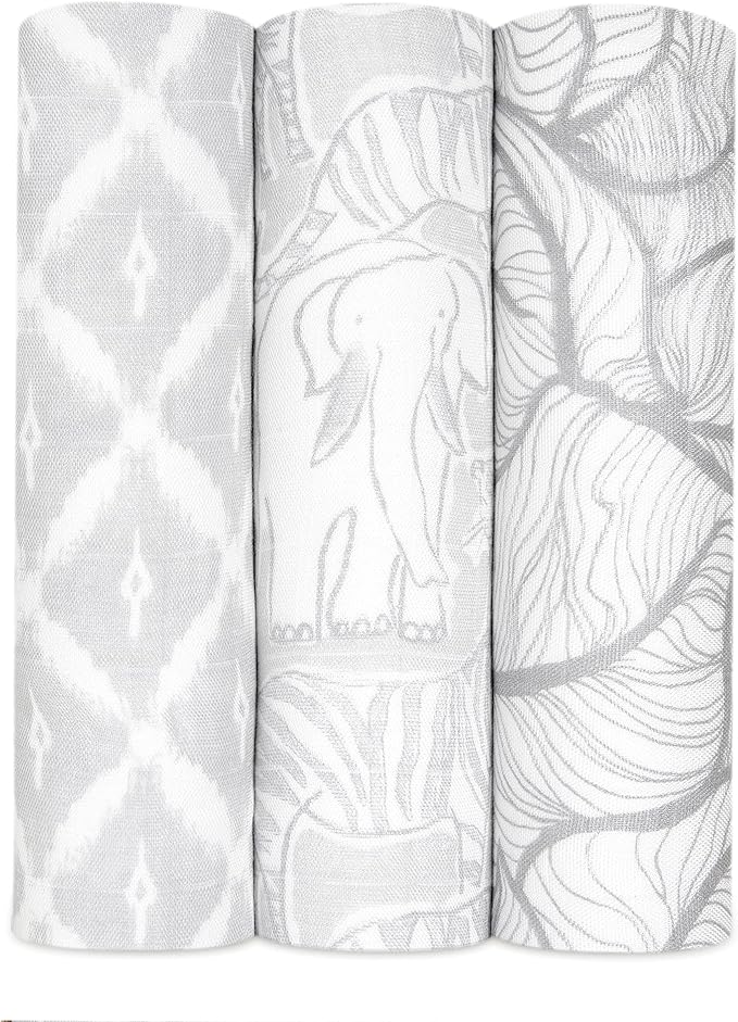 Aden + Anais Silky Large Swaddles Soft Culture Club 3pcs aden + anais Yallatoys