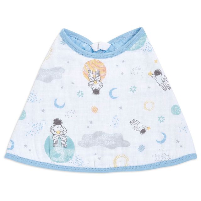 Aden + Anais Essentials Muslin Baby Burpy Bib Space Explorers aden + anais Yallatoys