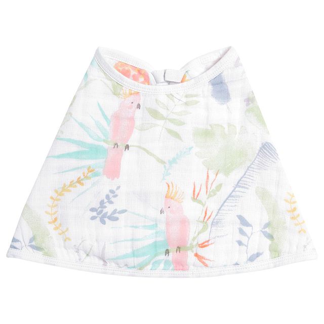 Aden + Anais Essentials Cotton Baby Burpy Bib Tropicalia aden + anais Yallatoys