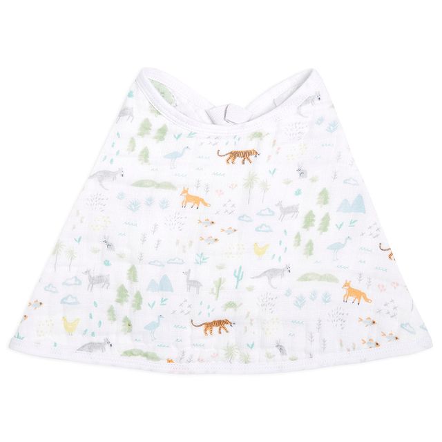 Aden + Anais Essentials Cotton Muslin Voyager Baby Burpy Bib aden + anais Yallatoys