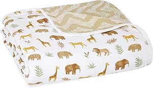 Aden + Anais Essentials Cotton Muslin Blanket Tanzania aden + anais Yallatoys