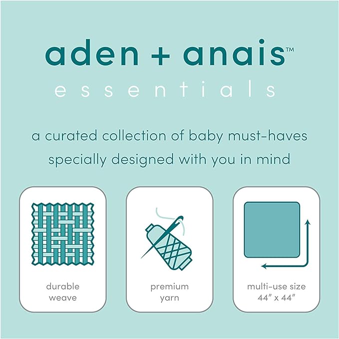 Aden + Anais Cotton 1.0 Tog Muslin Light Sleeping Bag Tropicalia 0-6m aden + anais Yallatoys