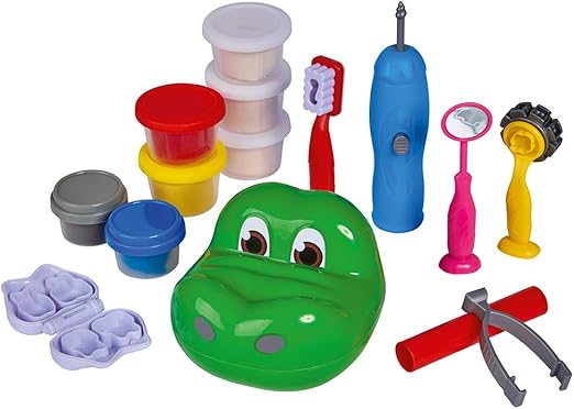 Buy Art And Fun Dough Crocodile Dentist Set | Yallatoys.com