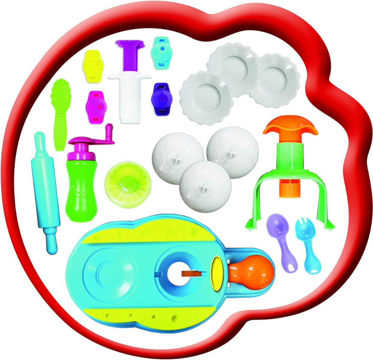 Buy Art and Fun Plastic Dough Cupcake Set | Yallatoys.com