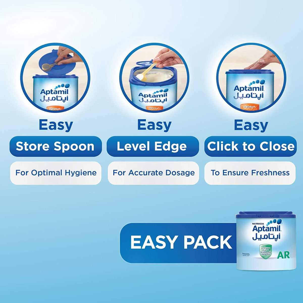 Aptamil Ar (Milupa)4 400g Easy Pack Aptamil Yallatoys