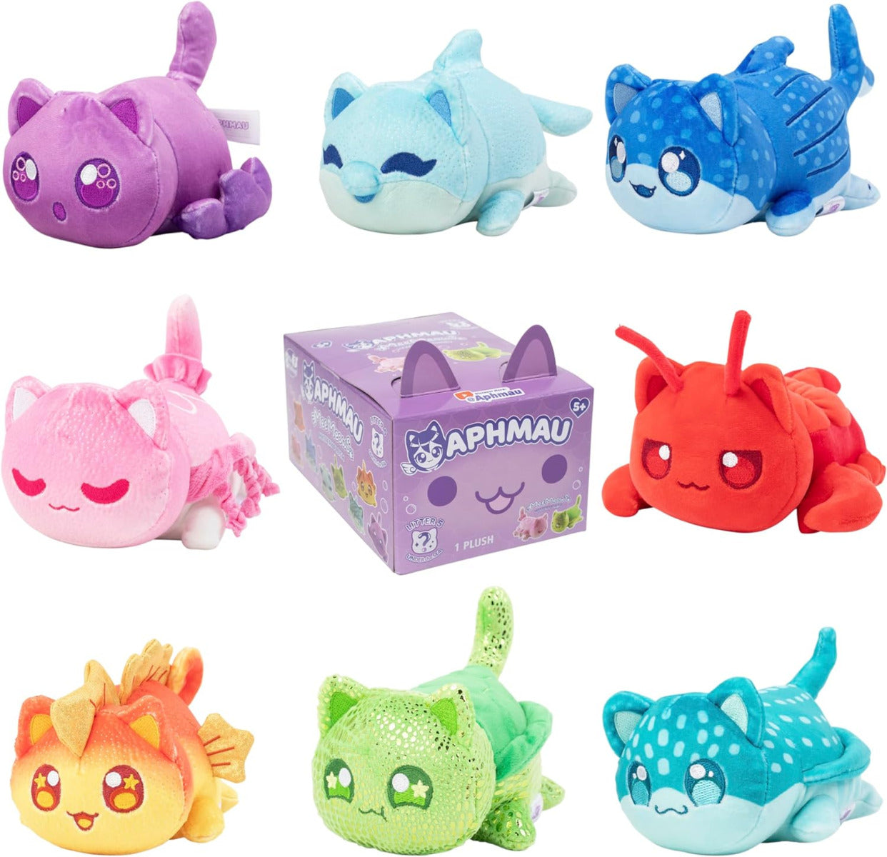 Buy Aphmau 6inch Mini Mystery Plush Under The Sea Collection (Sold Separately Subjected To Availability) | Yallatoys.com