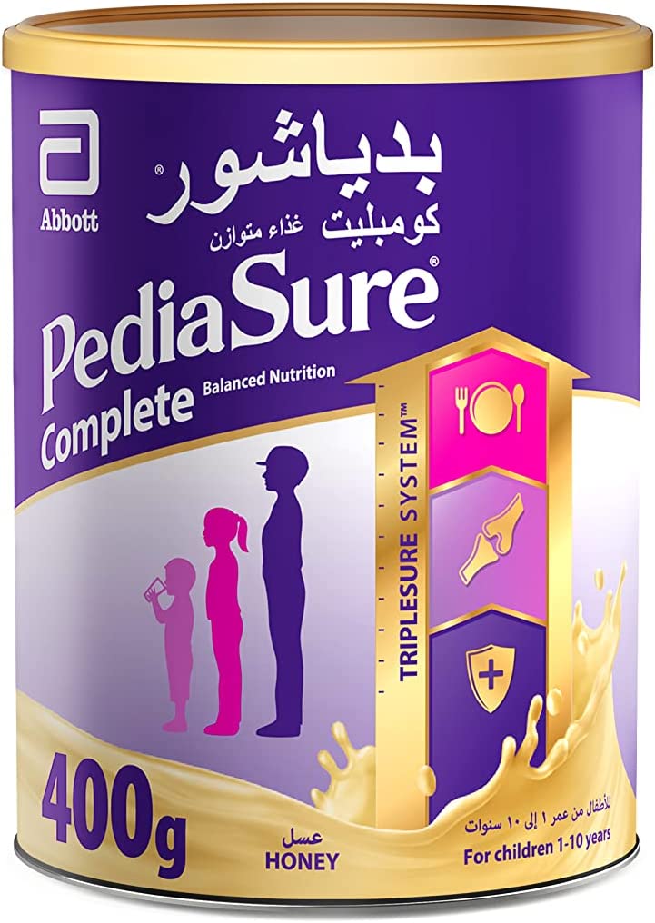 Pediasure Complete Triplesure Honey 400Gm Pediasure Yallatoys