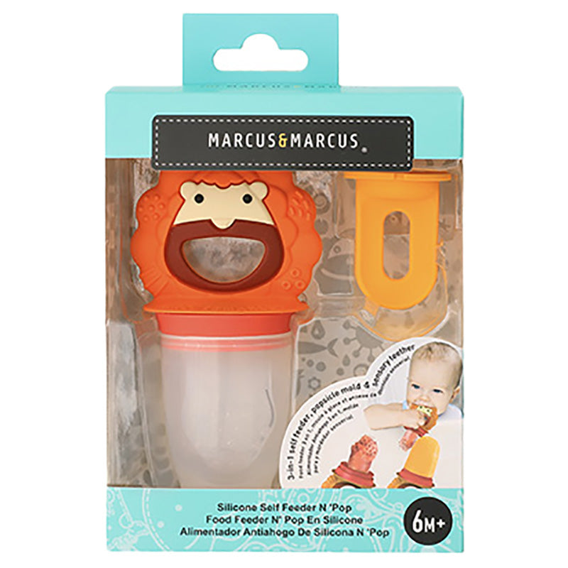 Marcus & Marcus Silicone Self Feeder N Pop - Marcus Marcus & Marcus Yallatoys
