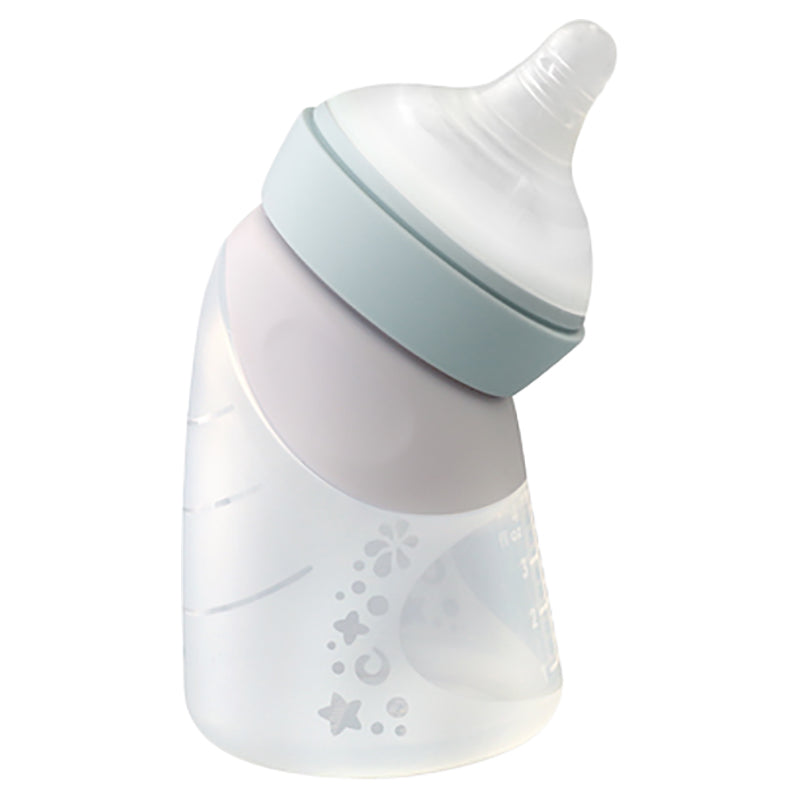 Marcus N Marcus  Silicone  Breast Pump And Angled Feeding Bottle Mint Marcus & Marcus Yallatoys