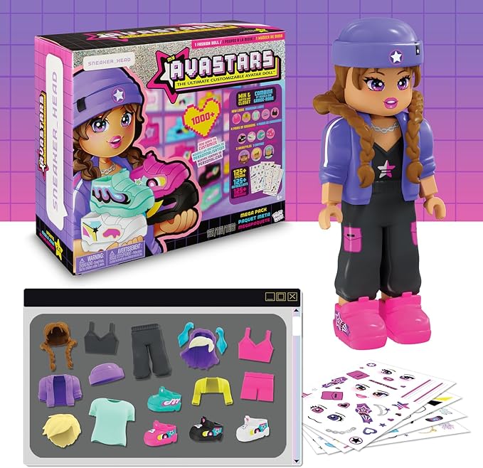 Buy Avastars Deluxe Fashion Doll Sneaker Head | Yallatoys.com