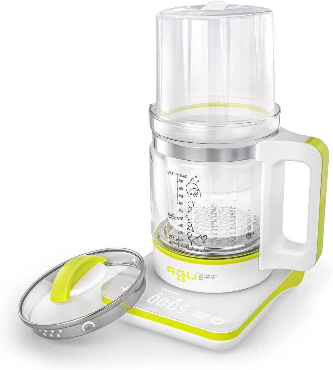Agu Baby Multifunctional Electric Kettle Green White Agu Baby Yallatoys