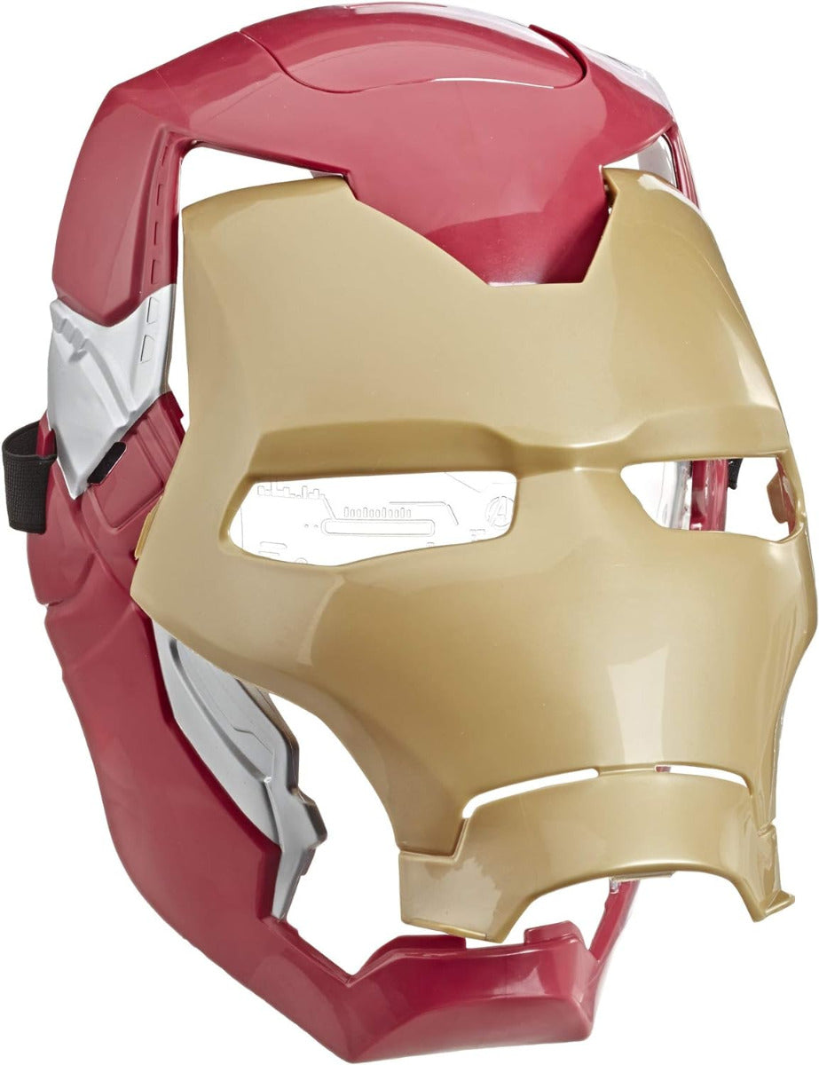 Buy Avengers Marvel Iron Man Flip FX Mask with Flip-Activated Light Effects | Yallatoys.com