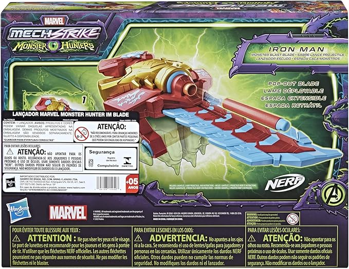 Buy Marvel Avengers Mech Strike Monster Hunters Iron Man Monster Blast  | Yallatoys.com