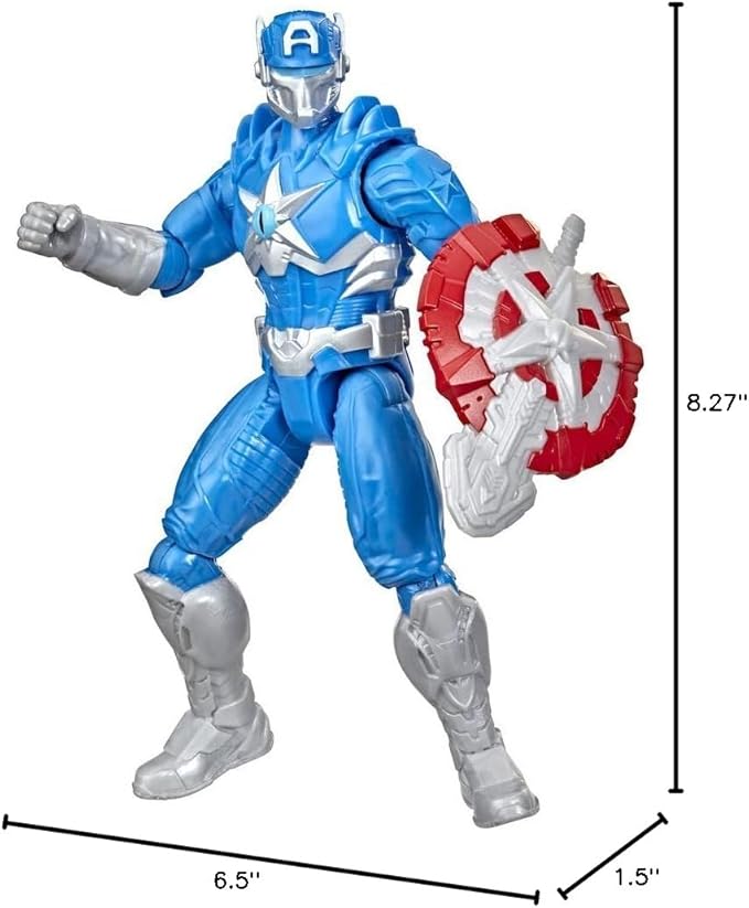 Buy Marvel Avengers Mech Strike Monster Hunters Captain America Toy | Yallatoys.com
