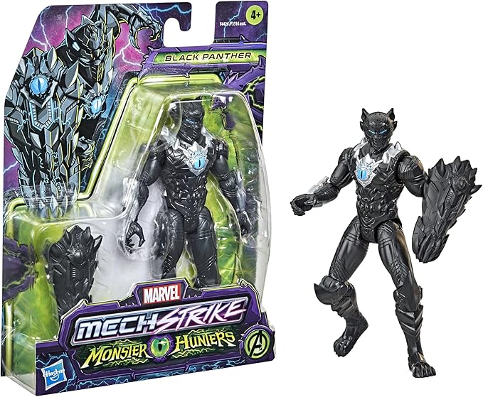 Buy Marvel Avengers Mech Strike Monster Hunters Black Panther  | Yallatoys.com