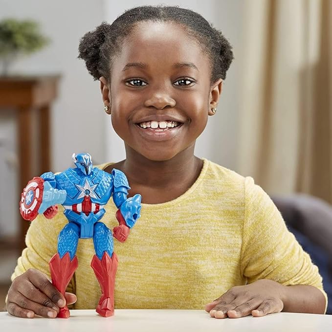 Buy Marvel Avengers Mech Strike Monster Hunters Hunter Suit Captain America Toy | Yallatoys.com