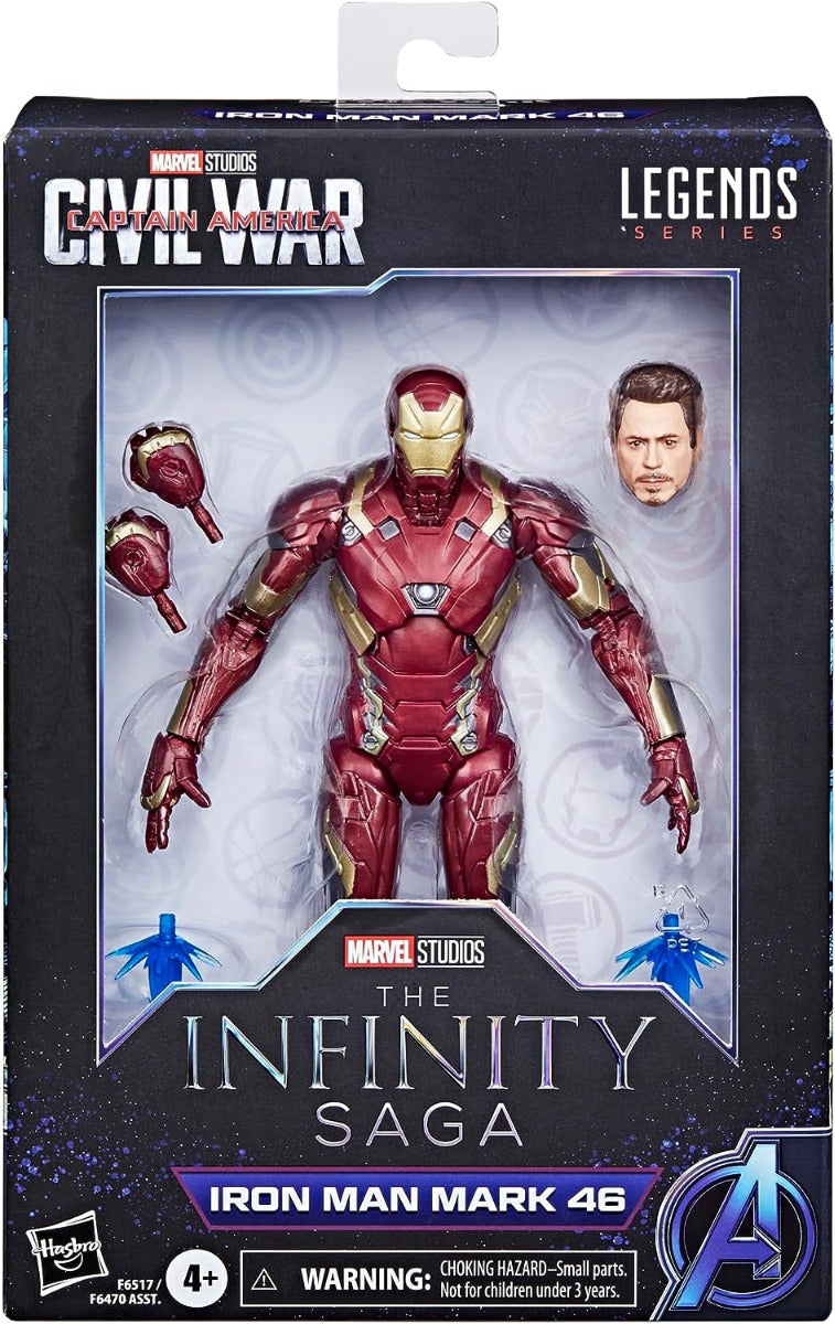 Buy Avengers Marvel Hasbro Legends Series Iron Man 6inch | Yallatoys.com