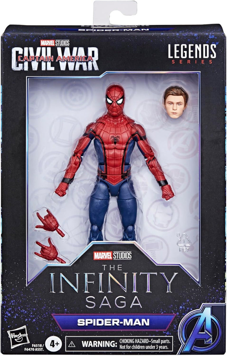Buy Avengers Marvel Hasbro Legends Series Spider Man 6inch | Yallatoys.com
