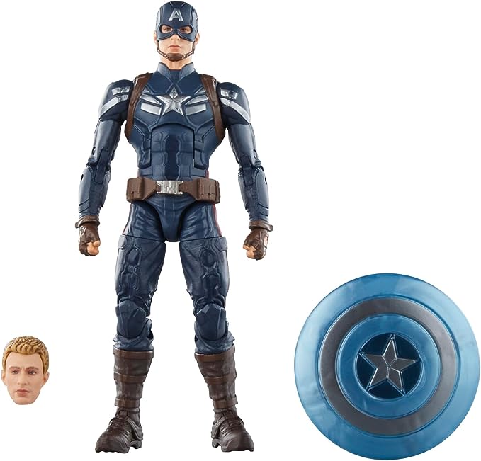 Buy Avengers Marvel Hasbro Legends Series Captain America 6inch | Yallatoys.com