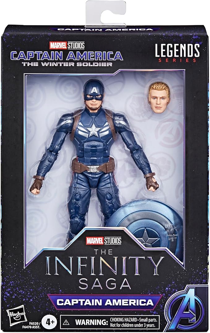 Buy Avengers Marvel Hasbro Legends Series Captain America 6inch | Yallatoys.com