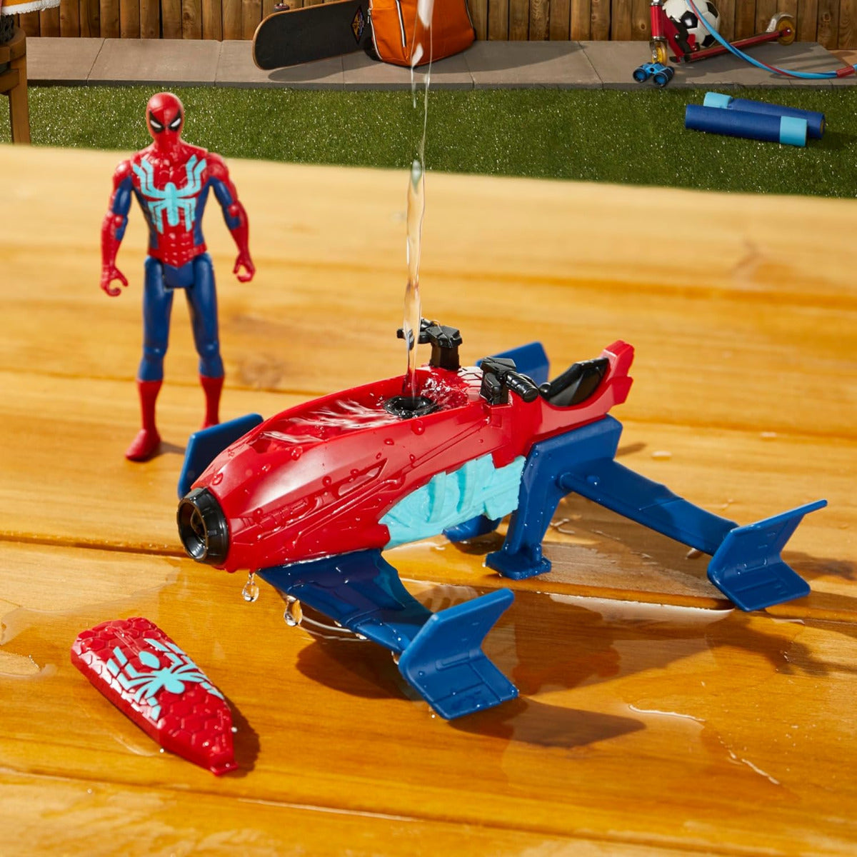 Buy Marvel Epic Hero Series Web Splashers Spider-Man Hydro Jet Blast | Yallatoys.com