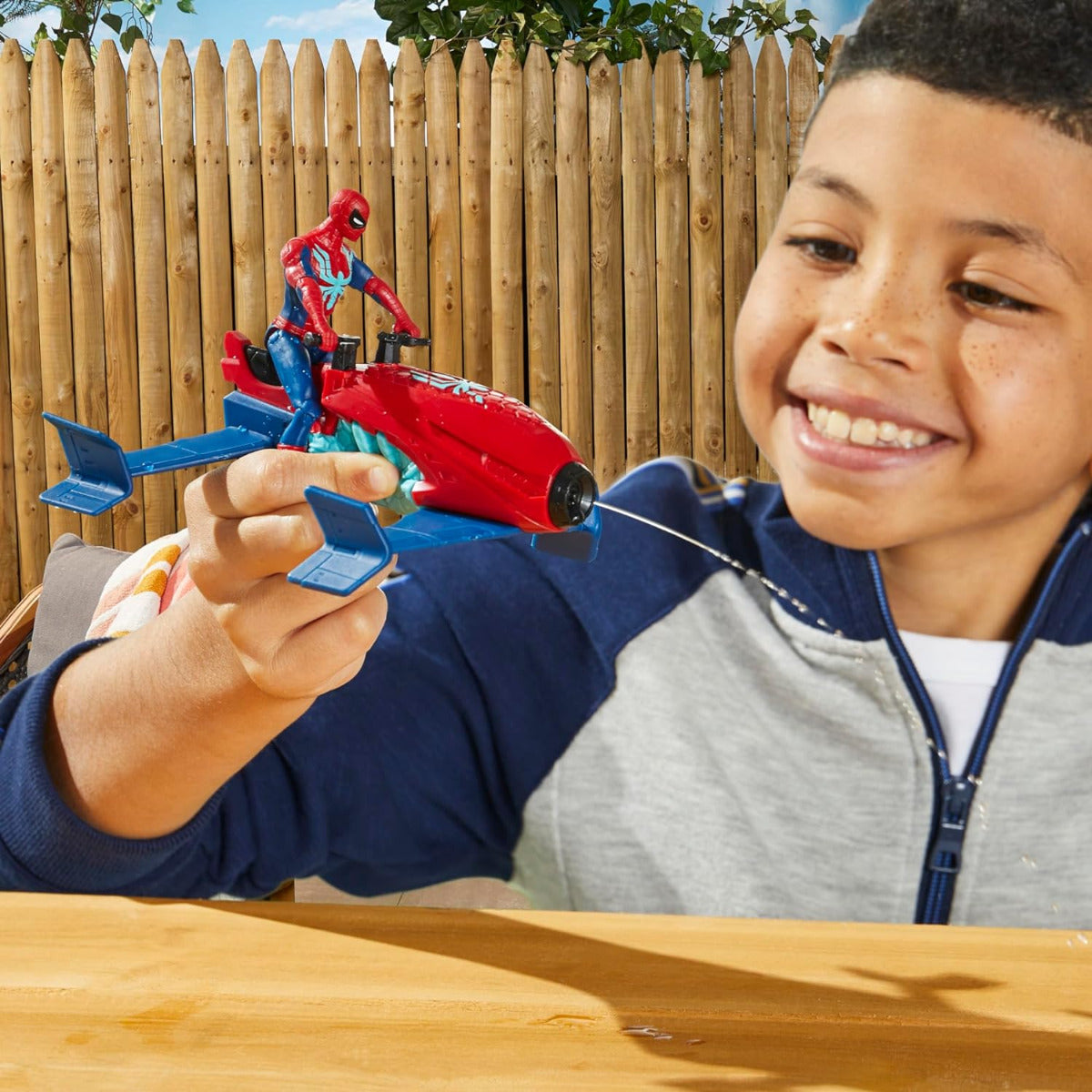 Buy Marvel Epic Hero Series Web Splashers Spider-Man Hydro Jet Blast | Yallatoys.com