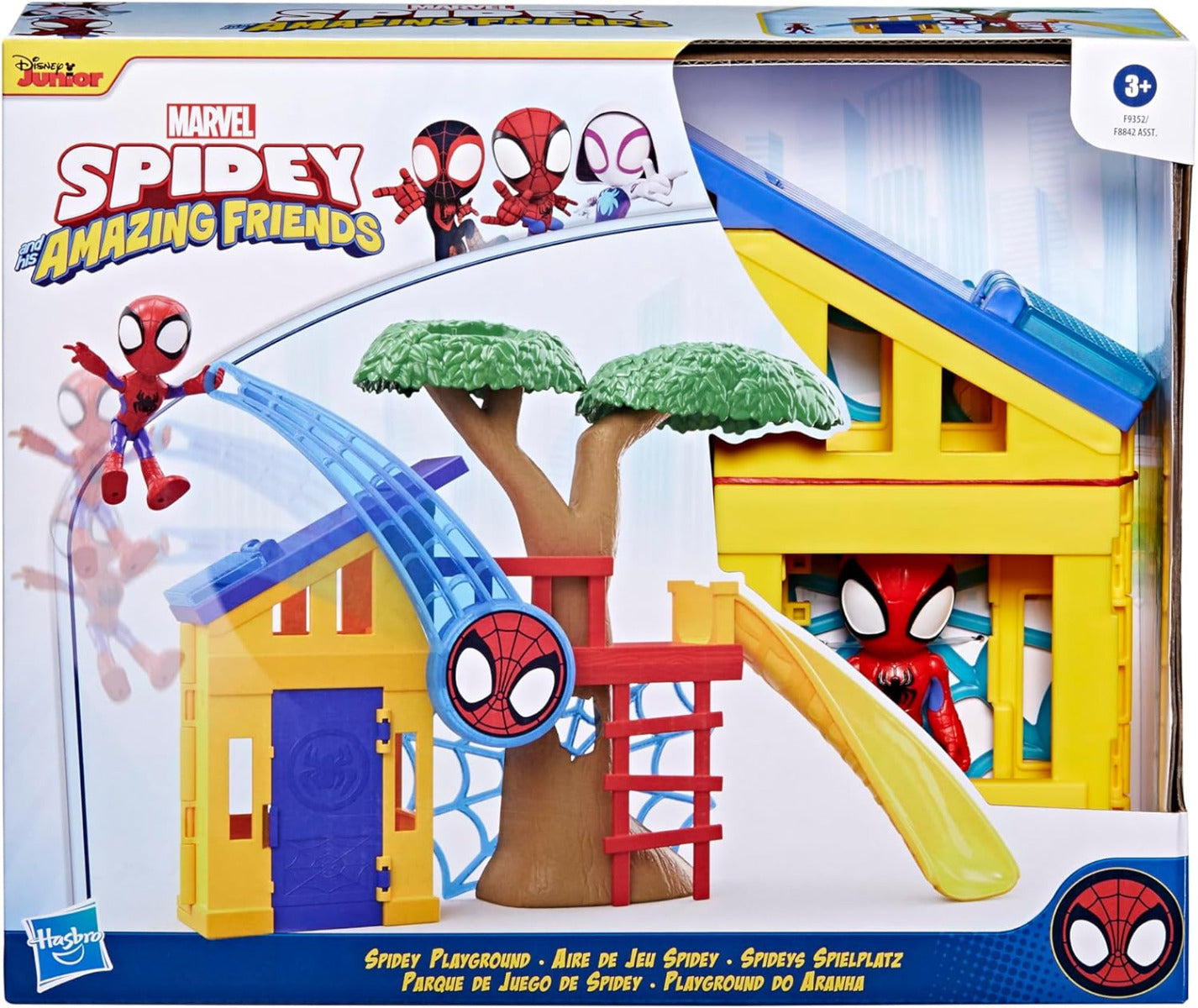 Buy Marvel Spidey and His Amazing Friends Spidey Playground Playset | Yallatoys.com