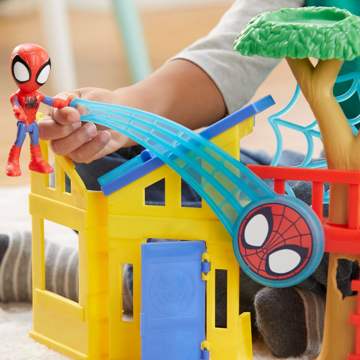 Buy Marvel Spidey and His Amazing Friends Spidey Playground Playset | Yallatoys.com