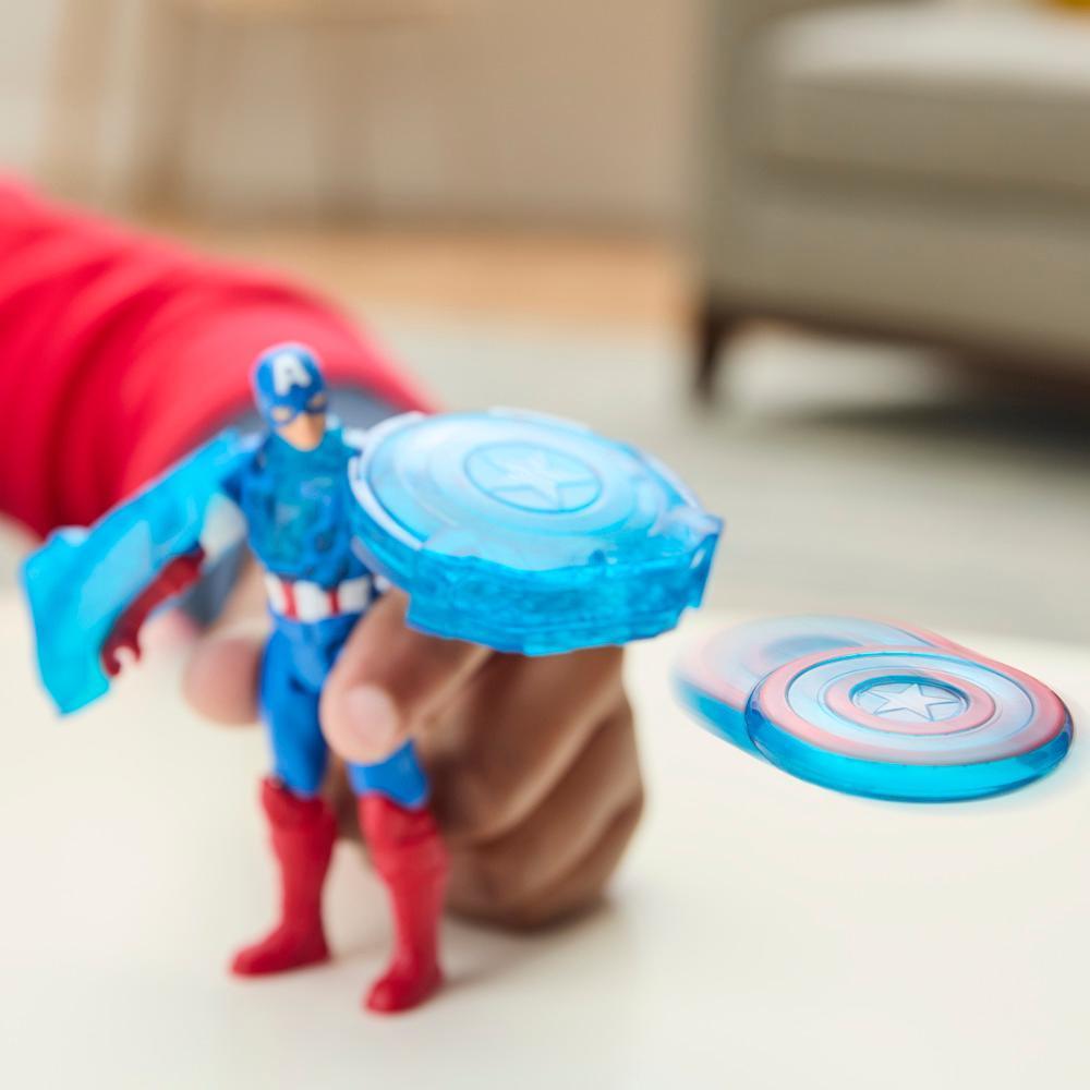 Buy Marvel avengers epic world of action captain america shield shot cycle vehicle playset | Yallatoys.com