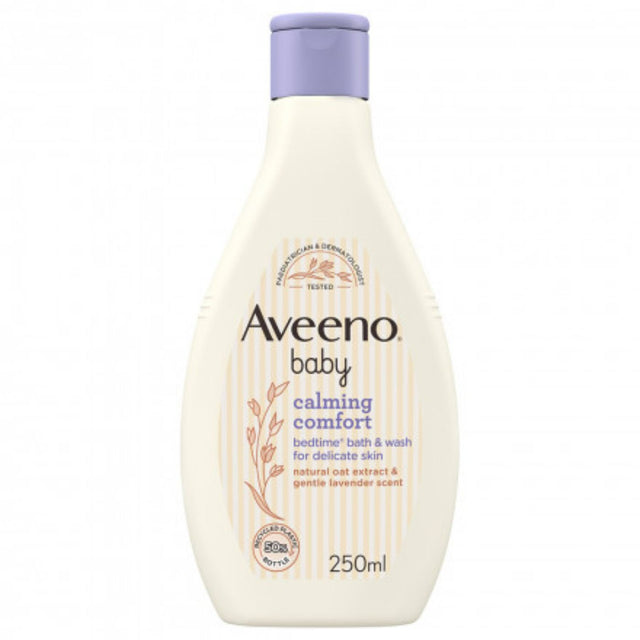 Aveeno Baby Calming Comfort Wash 250ml Aveeno Yallatoys