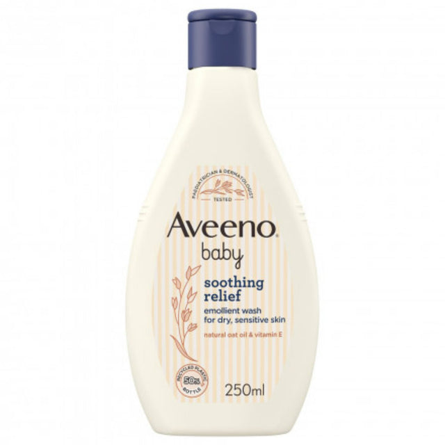 Aveeno Baby Soothing Relief Wash 250ml Aveeno Yallatoys