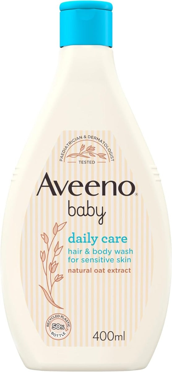 Aveeno Baby Daily Care Moisturising Hair And Body Wash 400ml Aveeno Yallatoys